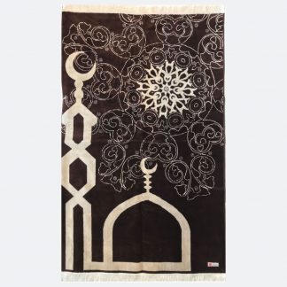 Al Jamea Brown Prayer Mat