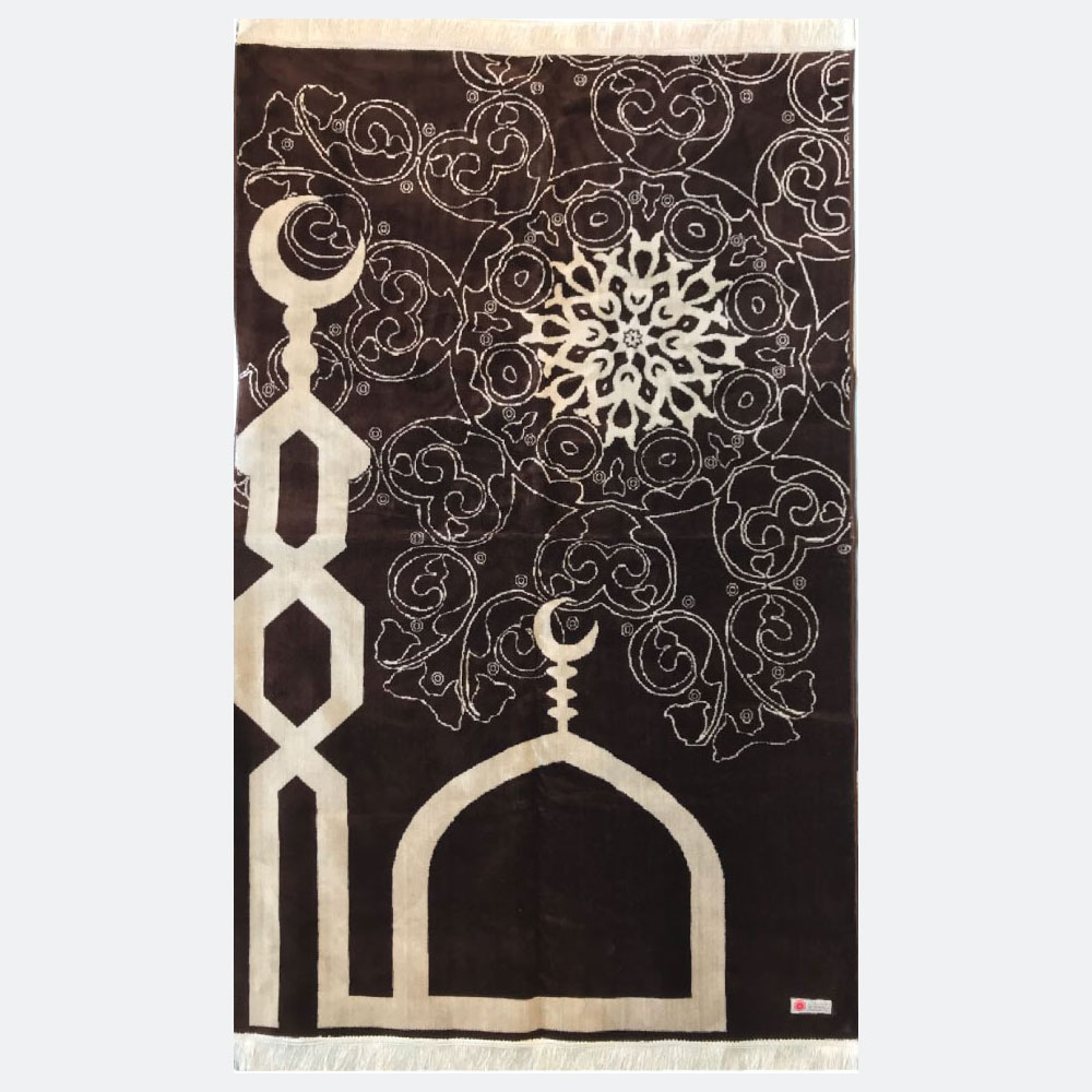 Al Jamea Brown Prayer Mat
